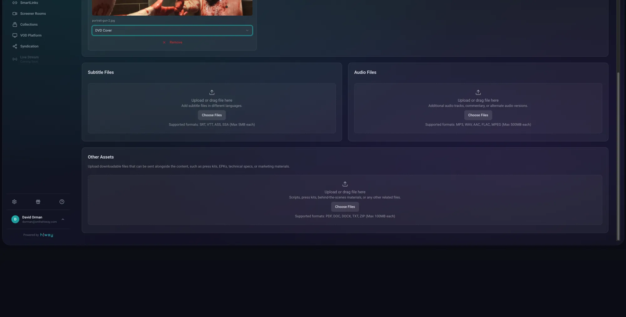 Raindance assets gallery