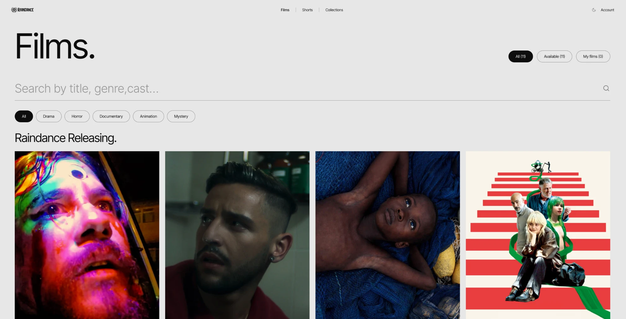 Raindance Releasing platform